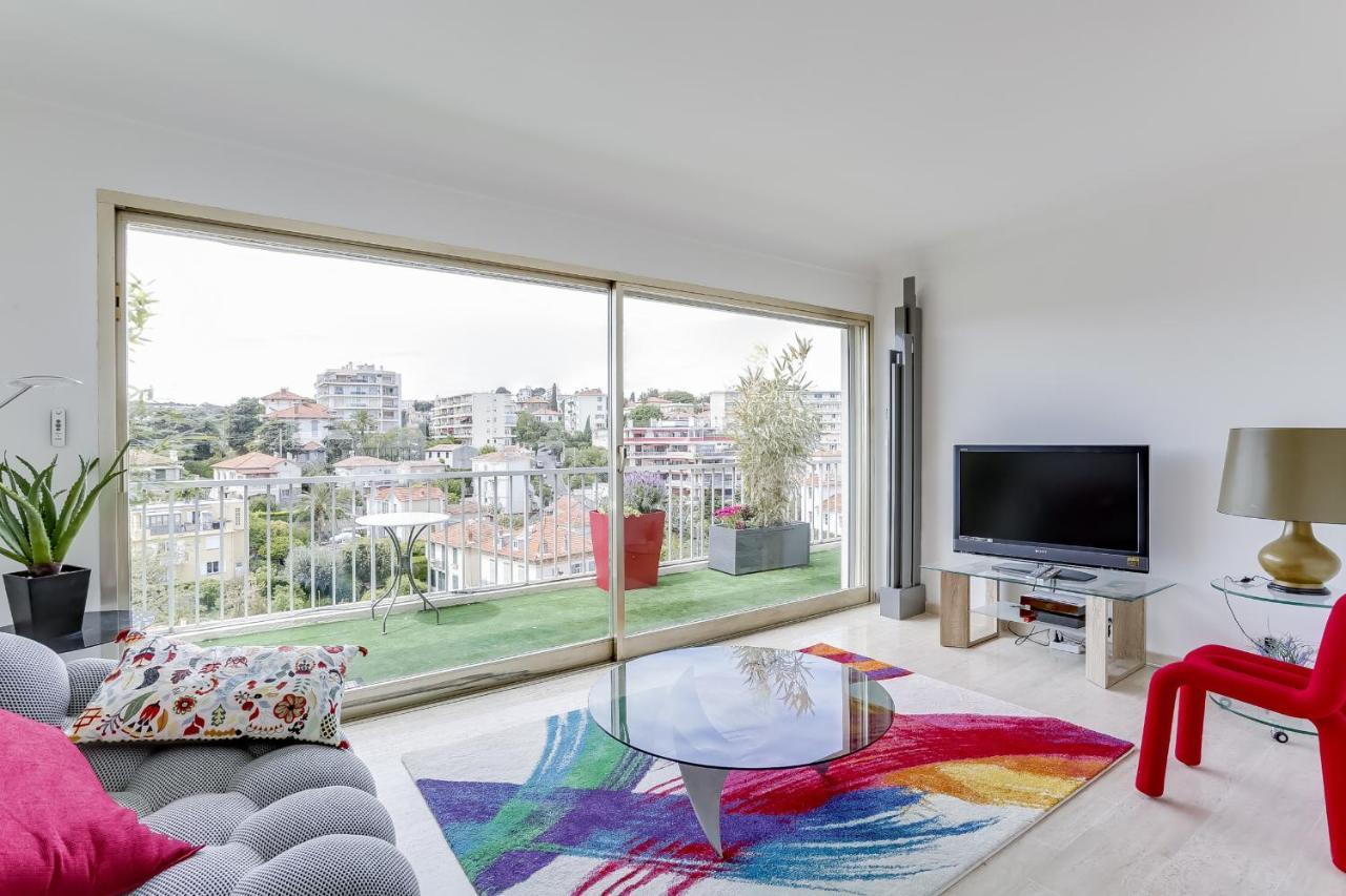 Immogroom - Apartment With Terrace - Ac - Parking Cannes Exteriör bild